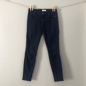 Anne Taylor LOFT Jean Legging / Jegging in Darkest Blue Size 4 / 27